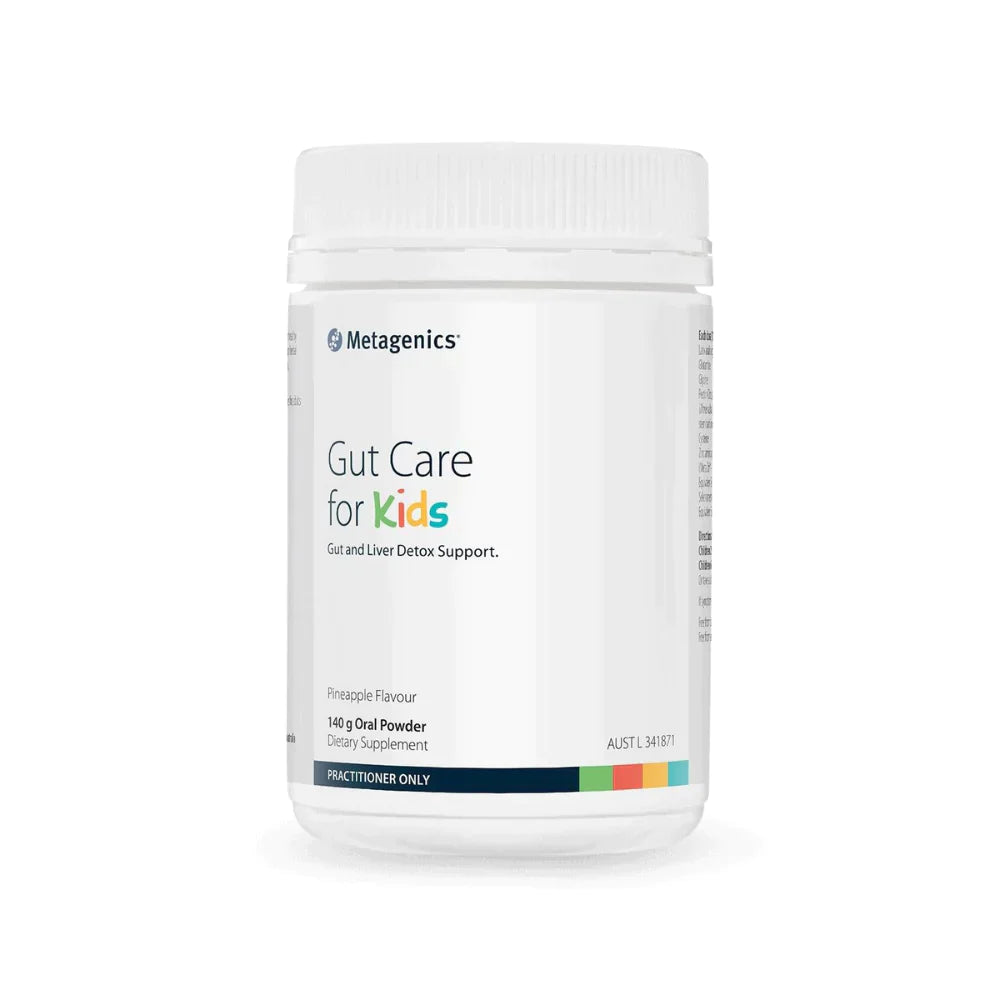 Metagenics Gut Care for Kids Pineapple flavour 140g oral powder