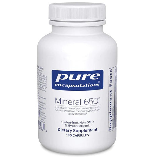 Pure Encapsulations Mineral 650 - 180 Capsules