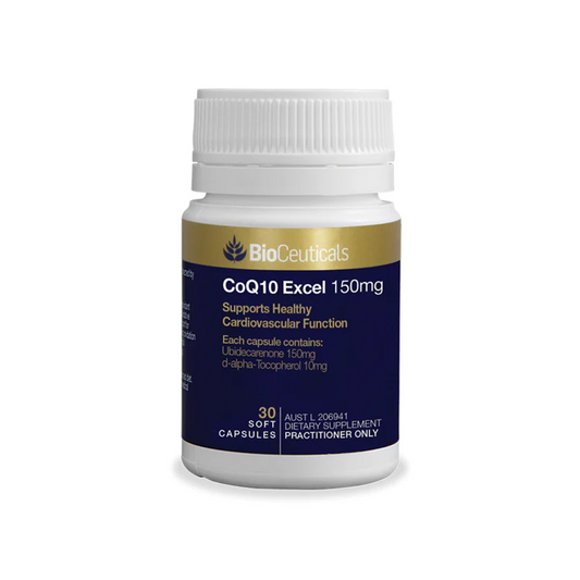 BioCeuticals CoQ10 Excel 150mg 60 soft capsules