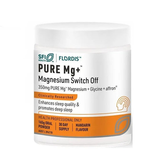 Flordis PURE Mg+™ Magnesium Switch Off 165G Powder